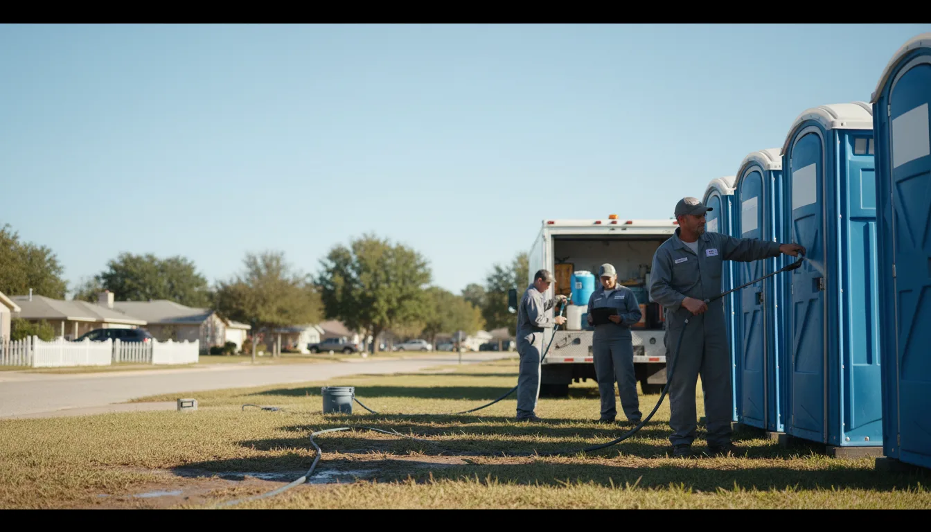 Long-Term Portable Toilet Rental in Bowman, GA near me